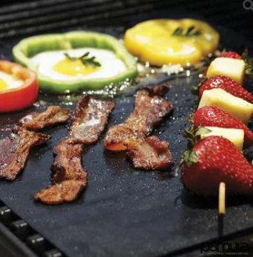 Reusable Non-Stick BBQ Grill Mat for Outdoor Cooking
