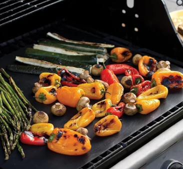 Reusable Non-Stick BBQ Grill Mat for Outdoor Cooking