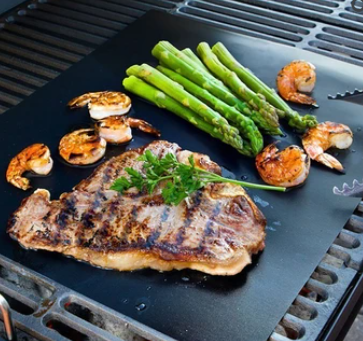 Reusable Non-Stick BBQ Grill Mat for Outdoor Cooking