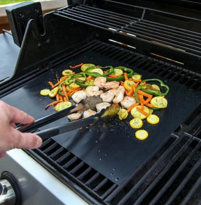 Reusable Non-Stick BBQ Grill Mat for Outdoor Cooking