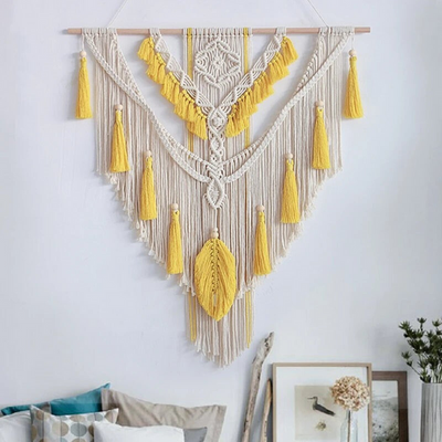 Handmade Macrame Wall Hanging Scandinavian Boho Decor