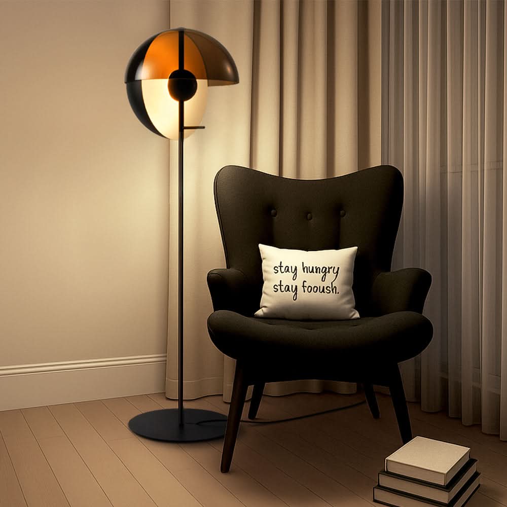 Modern Glass Globe Floor Lamp – Hau Design