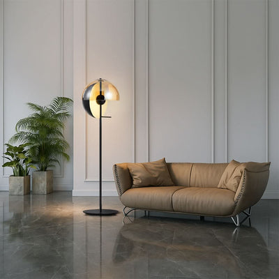 Modern Glass Globe Floor Lamp – Hau Design