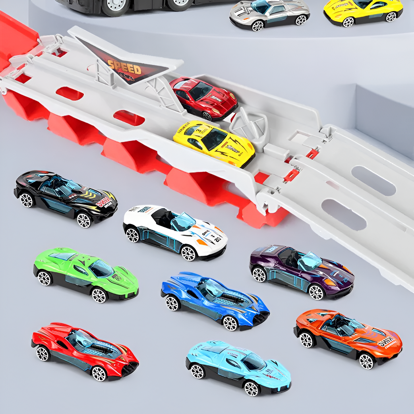 Modular Racing Track Set for Kids