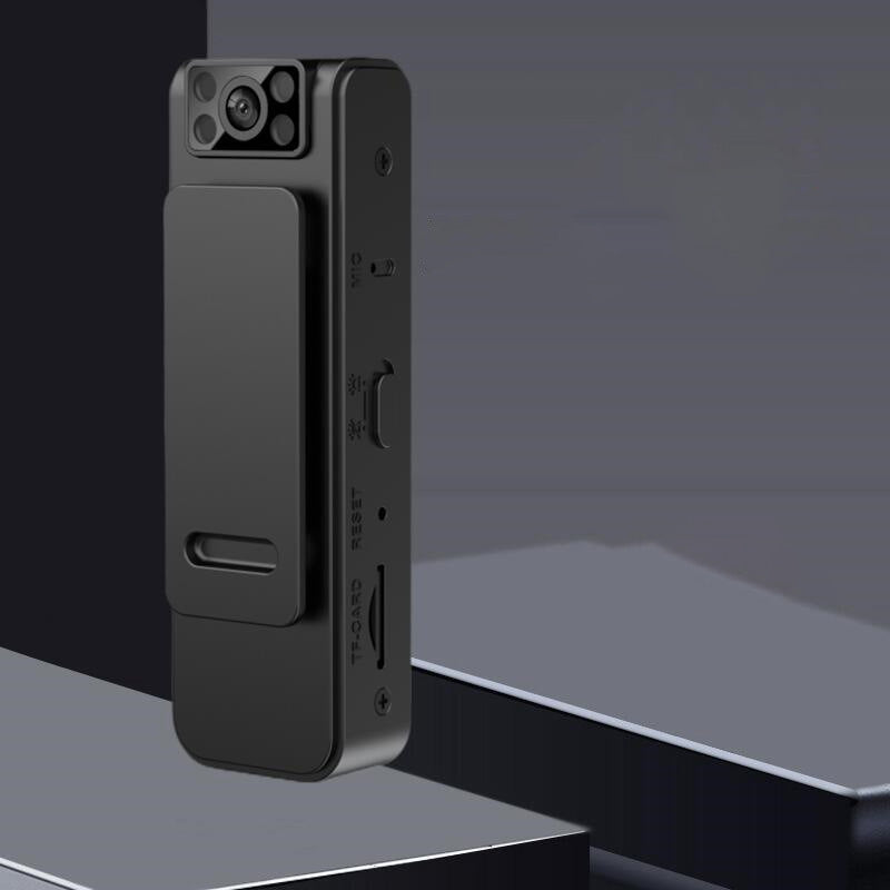 HD Magnetic Clip Camera with Wide-Angle Lens