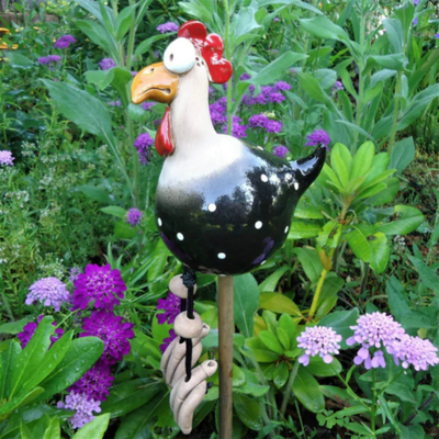 Happy Chicken – Colorful Garden Chicken Decoration