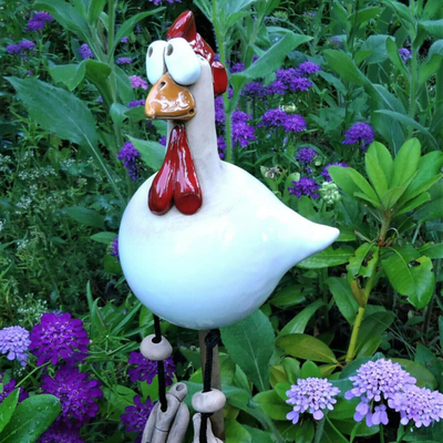 Happy Chicken – Colorful Garden Chicken Decoration