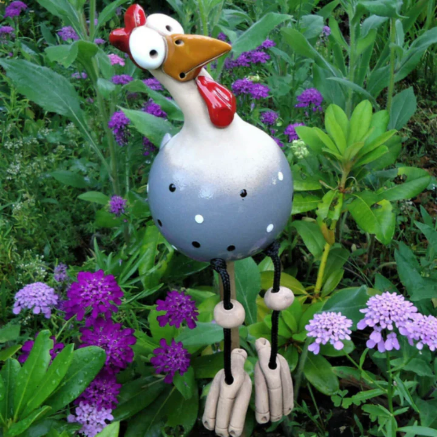 Happy Chicken – Colorful Garden Chicken Decoration