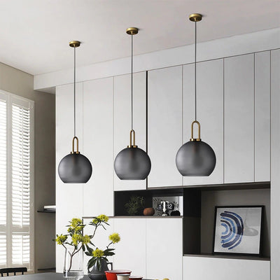 Hilde Modern Glass Pendant Light – Frosted or Clear Shade