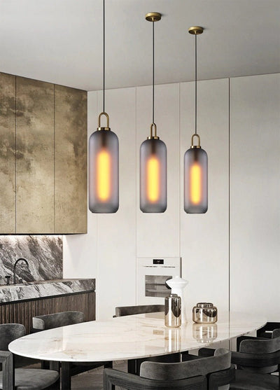 Hilde Modern Glass Pendant Light – Frosted or Clear Shade