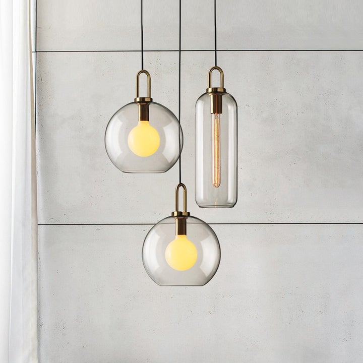 Hilde Modern Glass Pendant Light – Frosted or Clear Shade