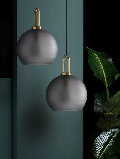 Hilde Modern Glass Pendant Light – Frosted or Clear Shade