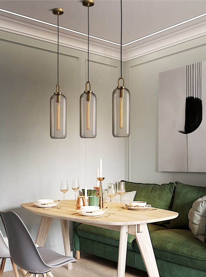 Hilde Modern Glass Pendant Light – Frosted or Clear Shade