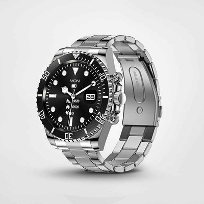 Bluetooth Smartwatch with Heart Rate and Activity Tracking