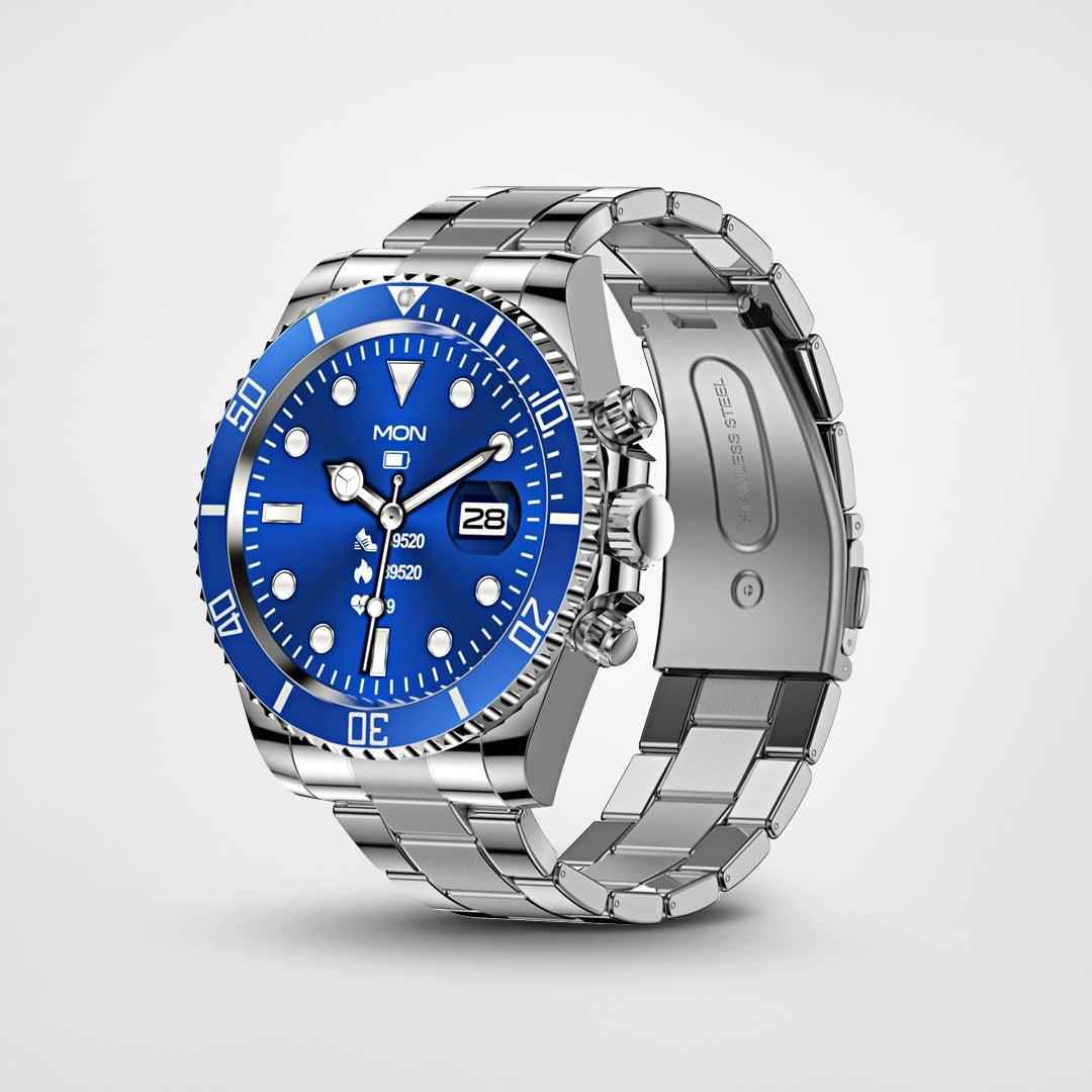 Bluetooth Smartwatch with Heart Rate and Activity Tracking