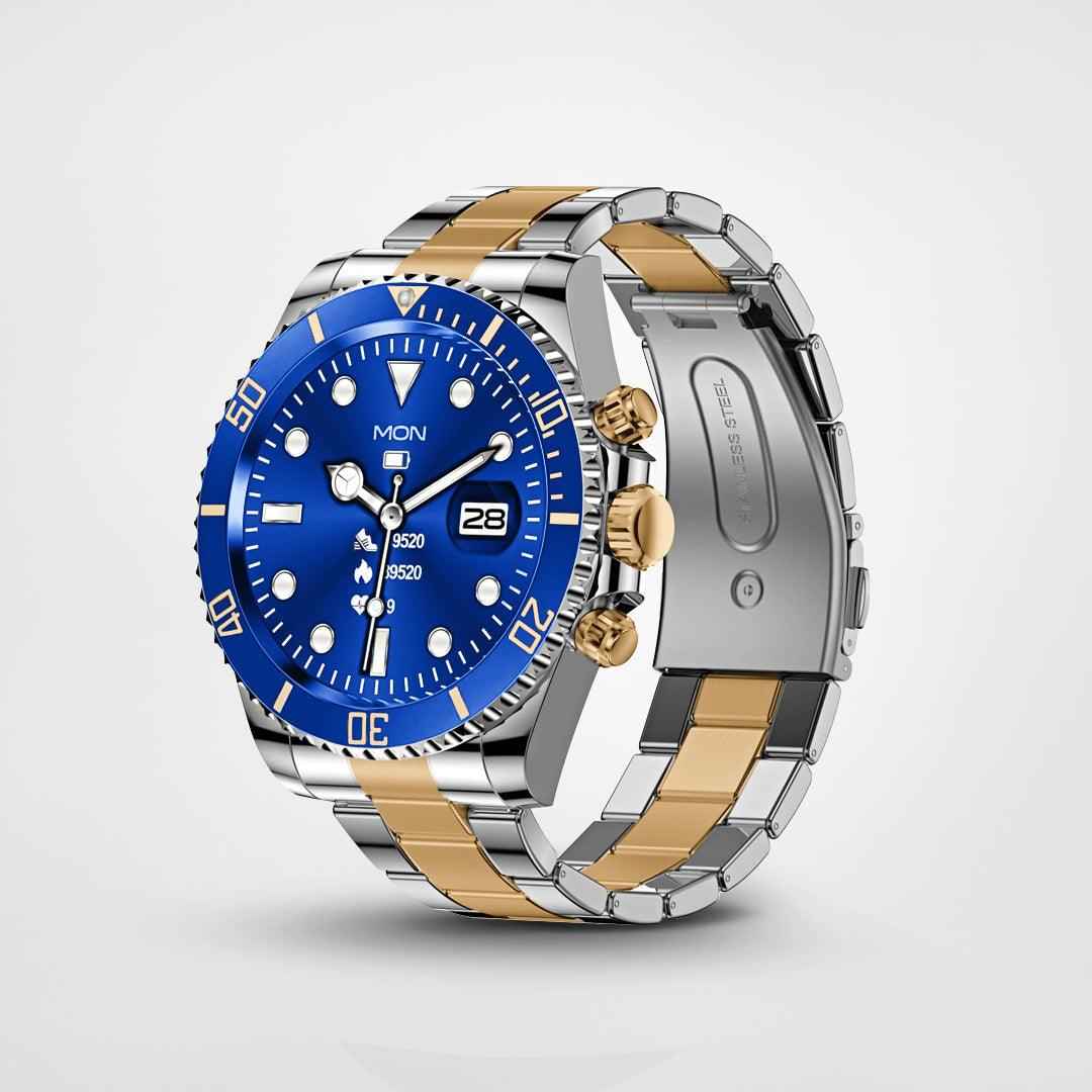 Bluetooth Smartwatch with Heart Rate and Activity Tracking
