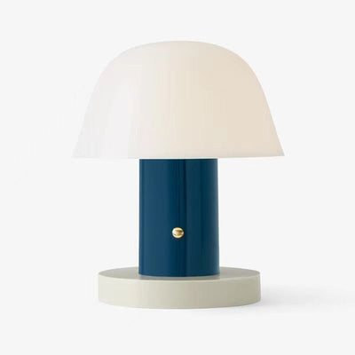 LED Mushroom Touch Table Lamp – Battery Powered
