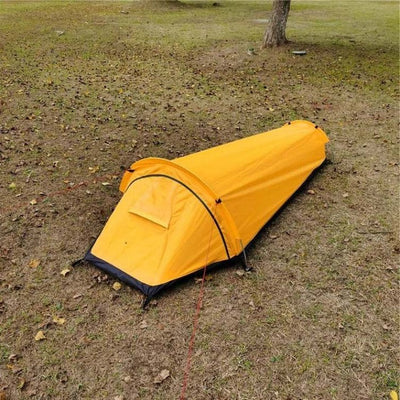 Ultralight Single-Person Camping Tent with Ventilation