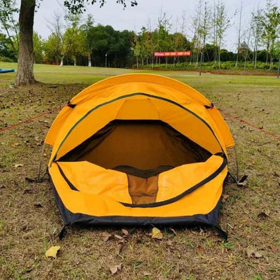 Ultralight Single-Person Camping Tent with Ventilation