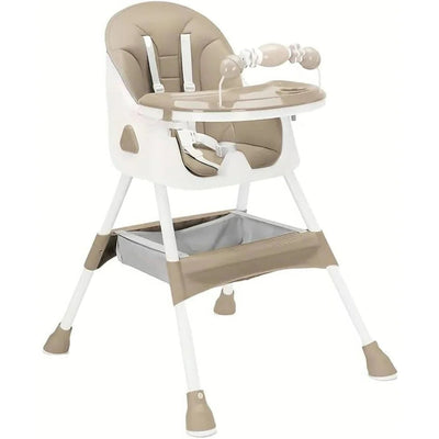 Foldable Baby High Chair with Adjustable Tray