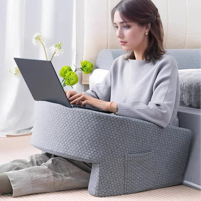 Memory Foam Reading Pillow with Arm and Back Support