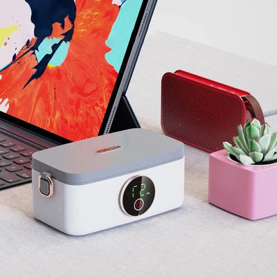 Wireless Heated Lunch Box – Portable & Rechargeable
