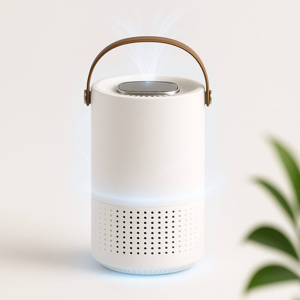 Portable USB HEPA Air Purifier for Desk