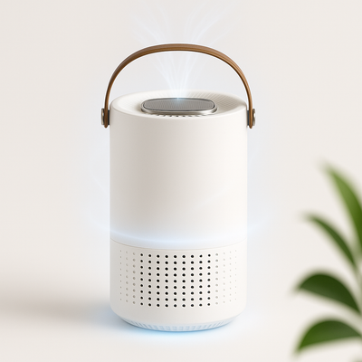 Portable USB HEPA Air Purifier for Desk