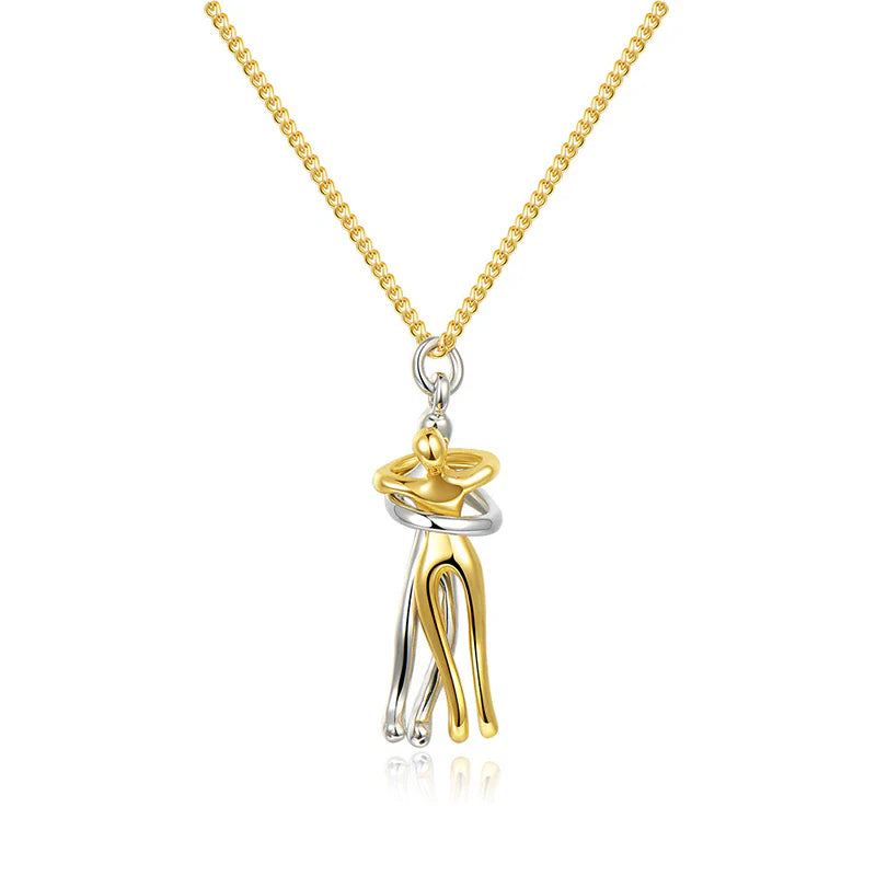 Hug Necklace – Symbol of Love, Connection & Togetherness