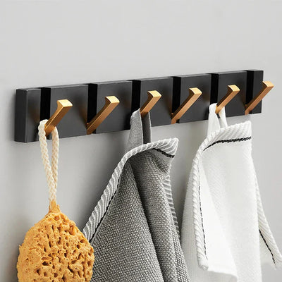 Foldable Stainless Steel Wall Hook Space-Saving