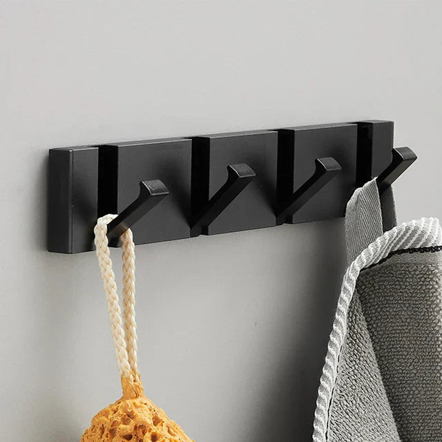 Foldable Stainless Steel Wall Hook Space-Saving