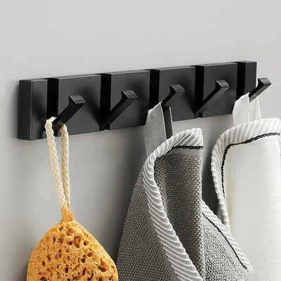 Foldable Stainless Steel Wall Hook Space-Saving