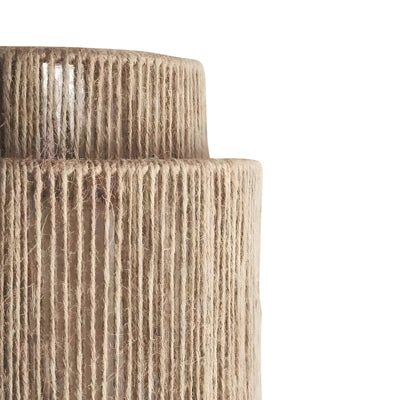 Natural Rope Wall Light with LED Bulb