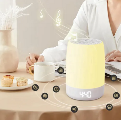Smart Wake-Up Light Alarm Clock with Touch Control
