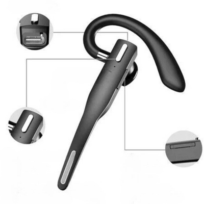Bluetooth Earpiece with Noise Cancelling Microphone