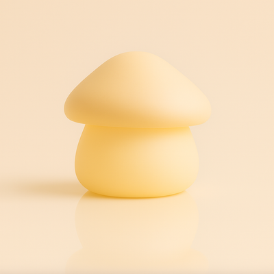 Paddie Mushroom Night Light – Soft Silicone Lamp for Kids