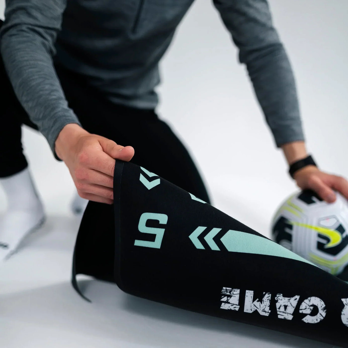 Interactive LED Soccer Training Mat for Footwork Practice