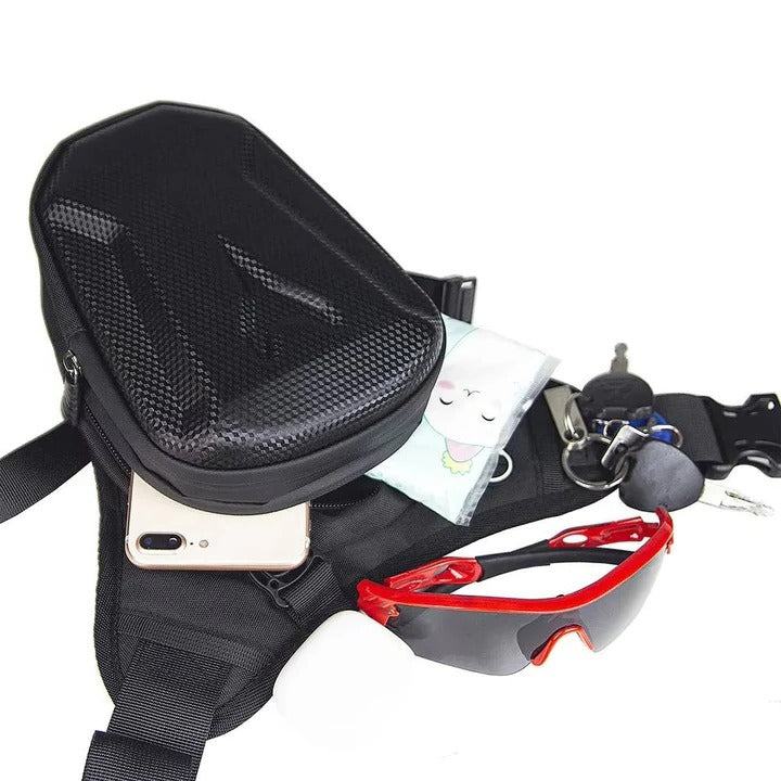 Waterproof Motorcycle Leg Bag with Adjustable Straps