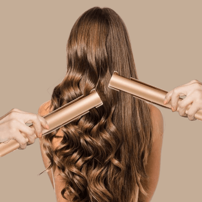 2-in-1 Hair Styler for Curling and Straightening