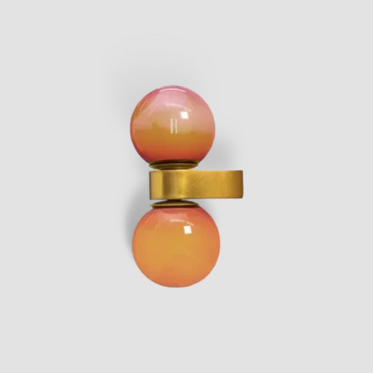 GlowHalo - Sleek Wall Bulb Lamp