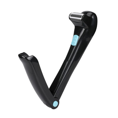 Men’s Electric Back Hair Shaver Razor with Foldable Handle