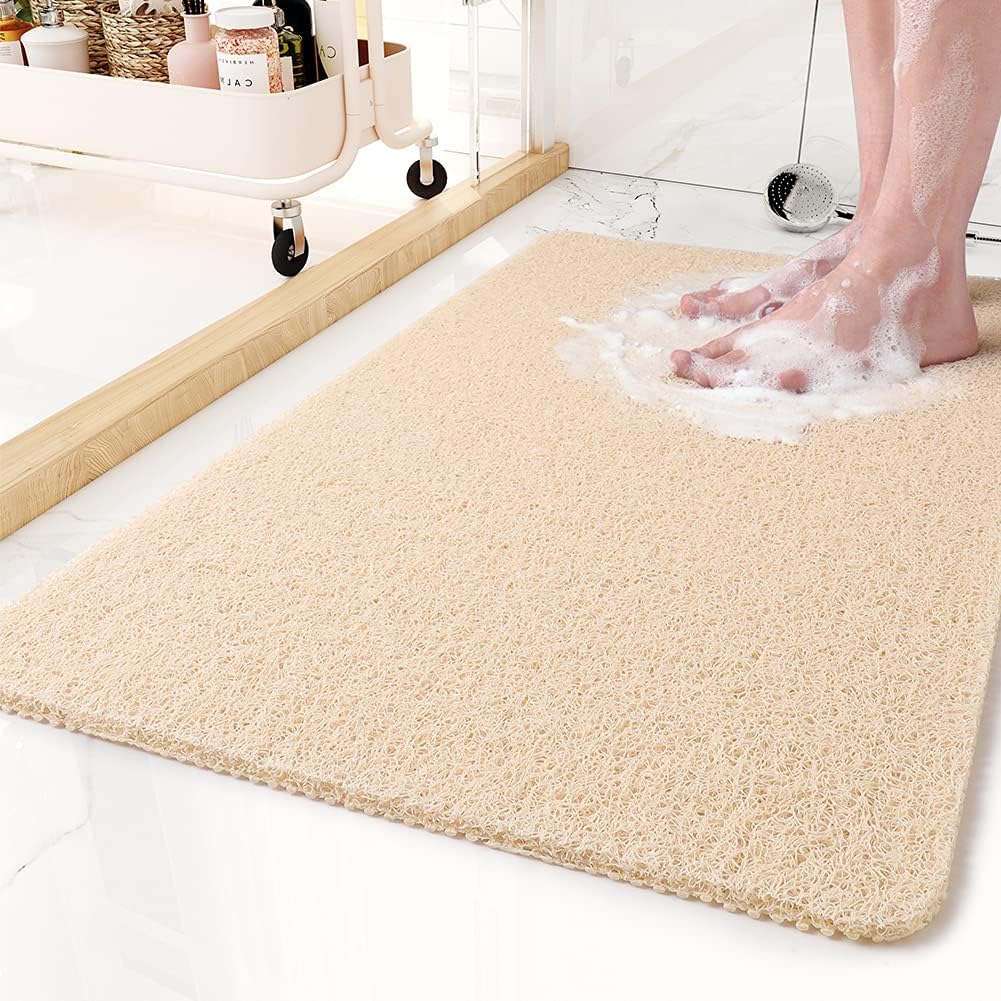 Non-Slip Quick-Dry Shower Mat for Bathroom Safety