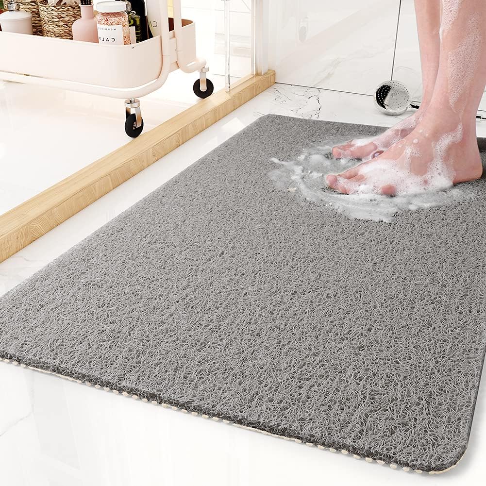 Non-Slip Quick-Dry Shower Mat for Bathroom Safety