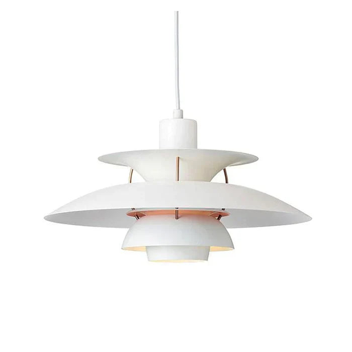 Modern Morandi LED Pendant Light – E27 Metal Shade
