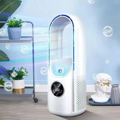 CoolMist – Blade-Free Fan with Air Purifier
