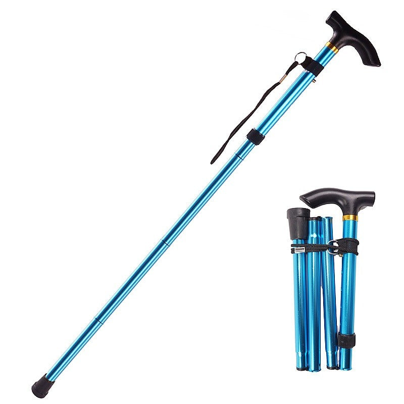 Adjustable Folding Telescopic Walking Stick