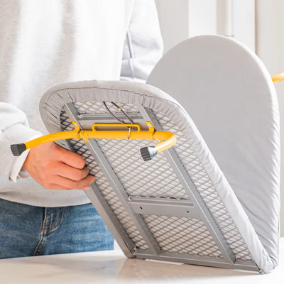 Foldable Compact Ironing Board with Storage Hook