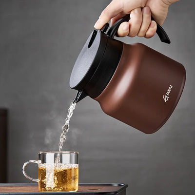 Insulated Teapot with Infuser – 800ml Stainless Steel