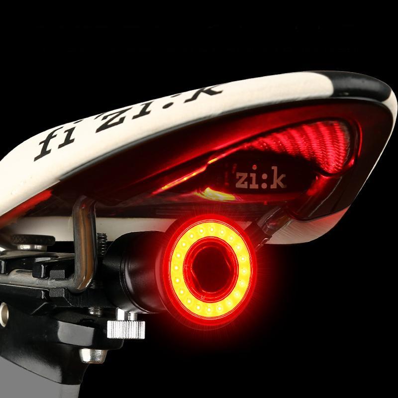 Smart Bicycle Taillight with Brake Detection – USB Rechargeable & IPX6 Waterproof