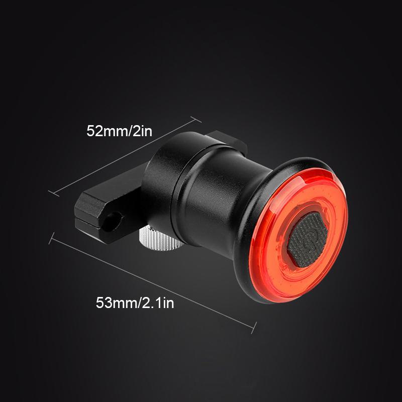 Smart Bicycle Taillight with Brake Detection – USB Rechargeable & IPX6 Waterproof